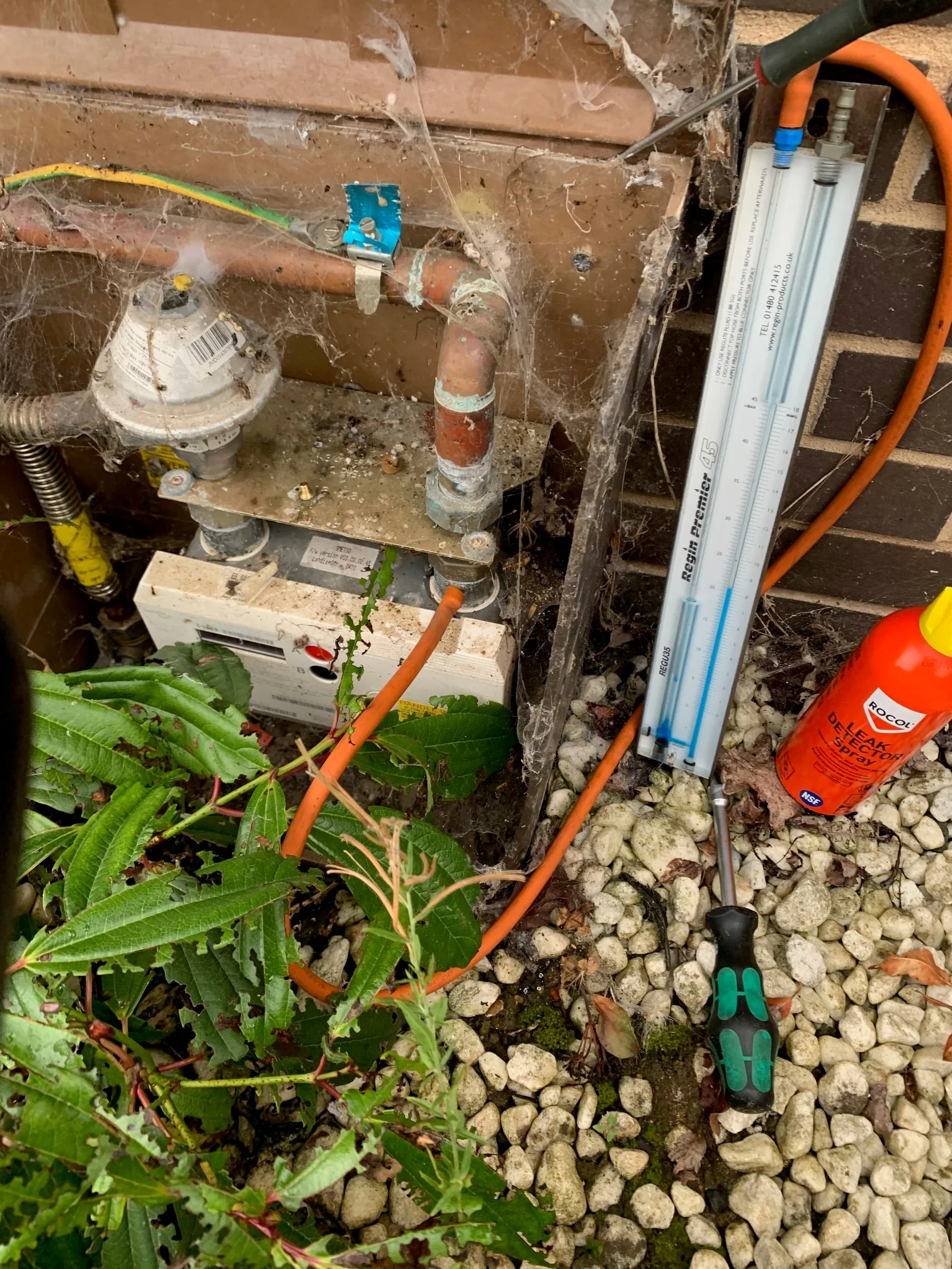 Gas boiler pipework and expansion vessel servicing Attleborough